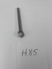 1 NEW FALCON / SGS 1/8″ SHANK CARBIDE BURR SK-42 (90° ANGLE) DOUBLE CUT (H85)