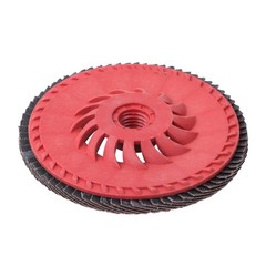 4-1/2 x 7/8″ Flap Sanding Disc 80 Grits Type 29 Ceramic Grinding Wheel (10 Pack)