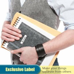 10 PACK LT 91331 Dymo Letratag Refill Compatible with Dymo Label Maker Tape 12mm