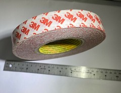 3M-GPT-020 24mm x 50M (1″x55yds) Clear High Performance Double Coated Tape