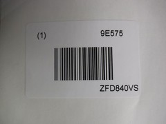 ACCUFORM Chemical Label,7 In. W,Adhesive Vinyl,7PK, ZFD840VS,(MG)