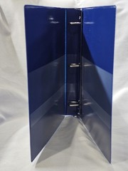 x12 Up & Up Durable Blue D-Ring Binders w/ Clear View Inside Pockers 1″ ▪︎ NEW