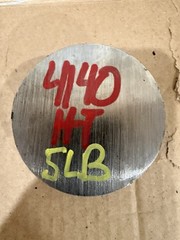 One Piece 4140 Hot Rolled Steel Bar Round Stock Heat Treated 3” OD x ~1 3/4”