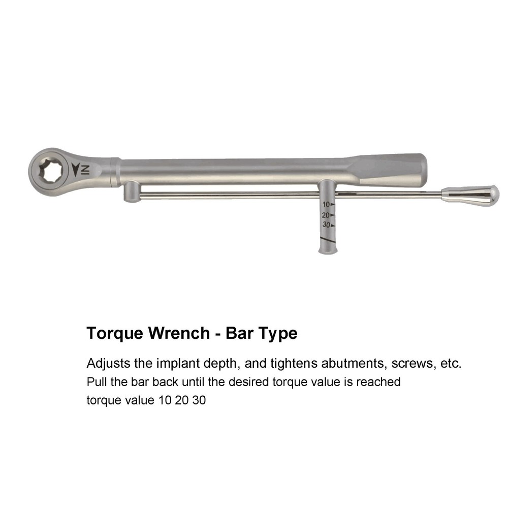 Implant Torque Wrench Hiossen Osstem Torque Hand Driver Multi Abutment Machine