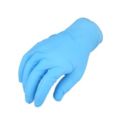 Blue Disposable Nitrile Gloves 3 Mil Medium, Latex-Free, 1000 Gloves per Case