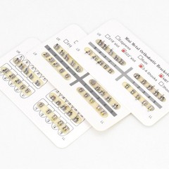 10x Dental Orthodontic Brackets Braces Monoblock Roth Edgewise MBT 018/022 Hooks