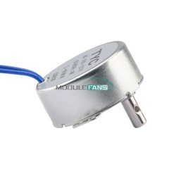 TYC-50 AC 12V/110V/220V Synchronous Motor 2.5/3/5/6RPM 4W 50/60Hz For Microwave