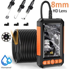 1080P LED Handheld Industrial Endoscope Borescope 8mm Inspection Snake Camera US