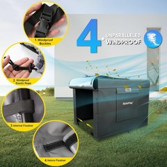 38″ Portable Generator Covers While Running Heavy Duty for Generac Westinghouse