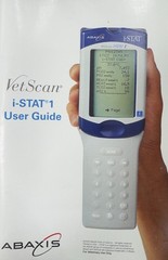 Abaxis VetScan i-STAT 1 Blue/Gray Handheld Blood Analyzer (Refurbished)