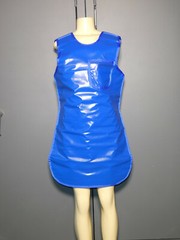 X-Ray Front Protection Apron Size Adult Unisex Medium Blue 35″ L x 20″ W
