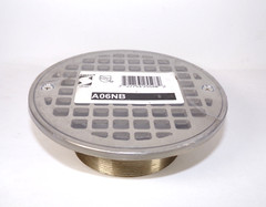 Jay R. Smith A06NB 6″ Round Top Strainer, for 2005, 2010 Series Floor Drain