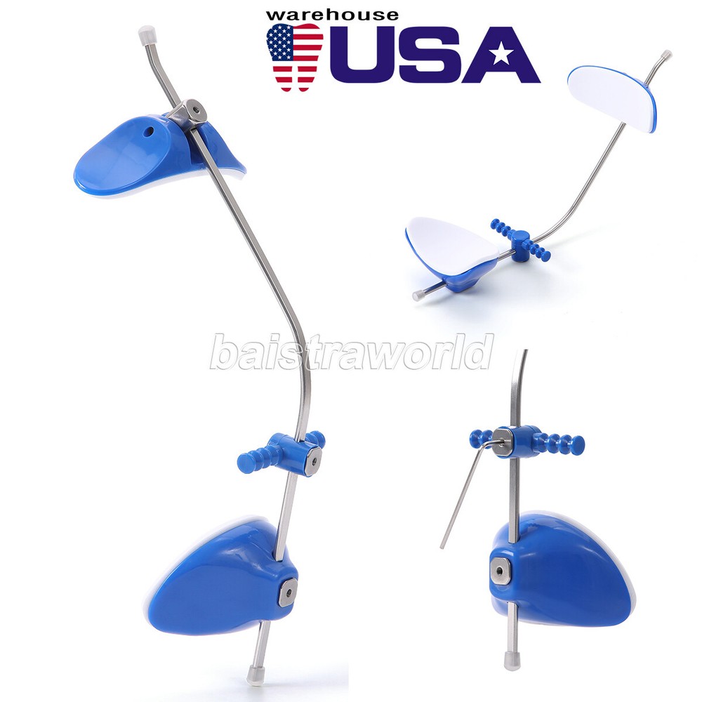 AZDENT Dental Orthodontic Forward Pull Headgear Facemask with Single Lever Blue