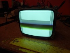 Omni Vision LP0531NJ8 5″ Black and White Open Frame Industrial CRT Monitor
