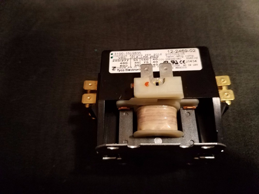 ICE-O-MATIC Tyco 9101002-06 208/240V 30amp Contactor 3100-15U2635 12-2469-02