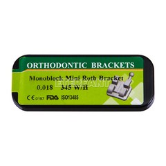 20PCs TERFANT Dental Ortho Bracket Brace Monoblock MIM Mini ROTH 018 345Hook