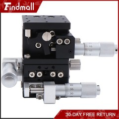 Findmall 40mmx40mm XYZ Linear Stage Manual Precision Positioning Sliding Table