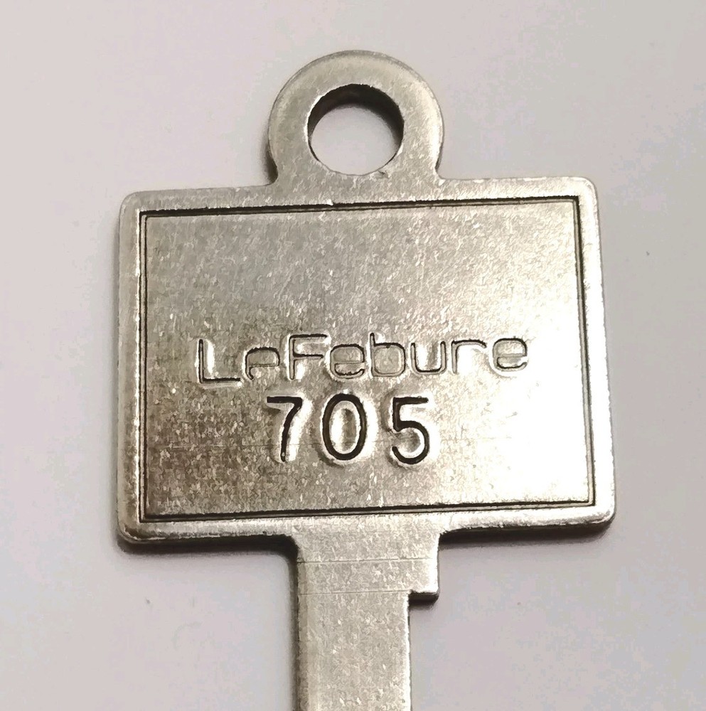 Lefebure # 705 Guard Key – Safe Deposit Box for 7700 series – Includes FREE S&H