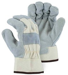 2 Pair of Large Leather Palm Premium Work Gloves 1800 Large Farmer Bob’s Parts