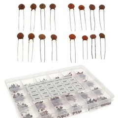 960Pcs/Lot X 2PF-0.1UF 50V 24Value*40Pcs Ceramic Capacitor Assortment Kit US