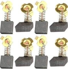 8 Pack Carbon Brush Set Replacement for Ridgid 0502025007 & Dewalt 614367-00