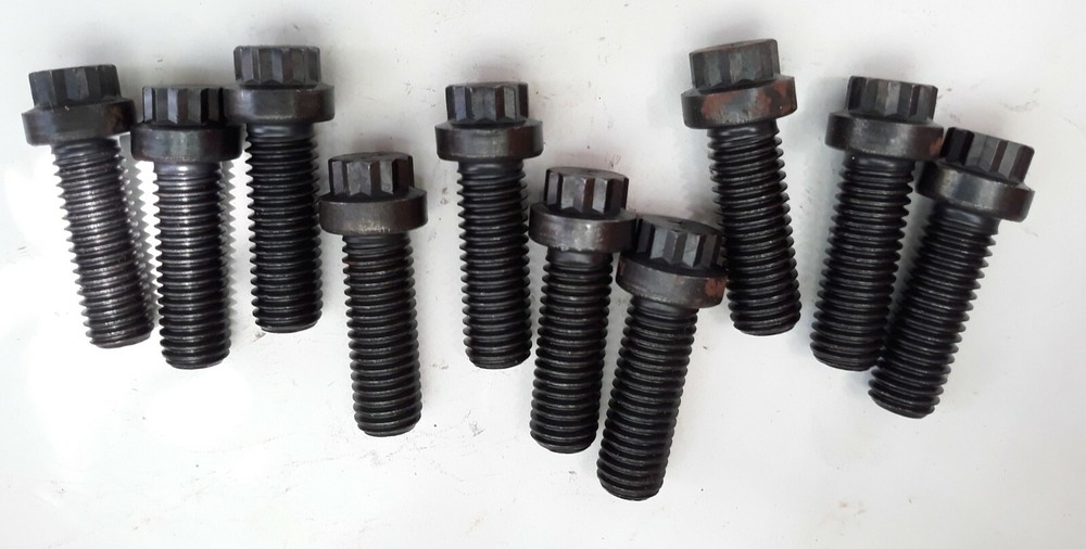 HK 1/2-13 x 1 1/2″ 170M PSI 12 Point Flange Screw Alloy Steel Plain 10 Count
