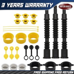 3PK For Old Gas Can Fill Fuel Diesel Water Jug Spout Replacement With Vent Kit
