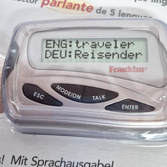Franklin CST-180 Speaking Spanish English Communicator Translator Sealed