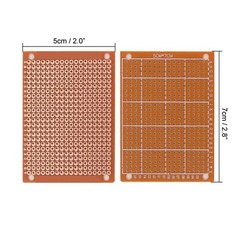 5PCS Prototype PCB Board Universal Circuit DIY 5x7cm 432 Hole Sigle Sided Copper