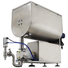 10-50000ml Rotary Pump Filling Machine Liquid Paste Filler 80L Mixing Hopper110V