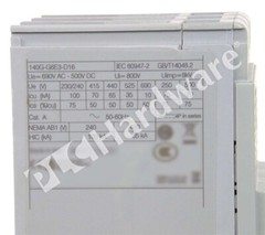 Open Pre-owned Allen Bradley 140G-G6E3-D16 /A 160A 3-P G Frame Circuit Breaker