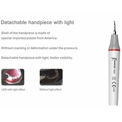Original Woodpecker UDS-E LED Ultrasonic Piezo Scaler EMS HW-5L Handpiece 8 Tips