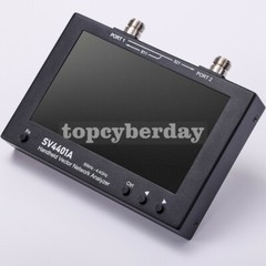 SV4401A 50KHz-4.4GHz Handheld Vector Network Analyzer Antenna 7″ 100DB Dynamic