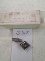 10 NEW TUNGALOY CNMG 432 G CERMET INSERTS. GRADE: N308 (B312)