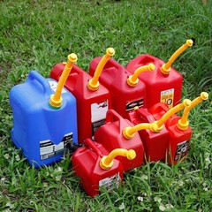 6X Replacement Gas Can Spout Kit Nozzle Vent For Plastic Gas Cans Old Style Cap