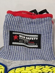 Mcr Safety Predator Mechanic Work Glove ANSI Cut A6 Sz XXL Qty 2 Pairs PD6951XXL