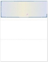 SLT831 High Security Top Blank Laser Checks 8 1/2 x 11 QTY 500