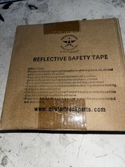 Conspicuity Tape DOT-C2 Approved Reflective Trailer Red White 2”x75’ -1 Roll