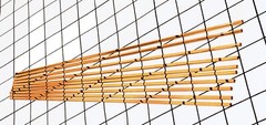 10 Pcs 1/8” DIAMETER x 12” LONG TRANSLUCENT AMBER ACRYLIC PLEXIGLASS PLASTIC ROD