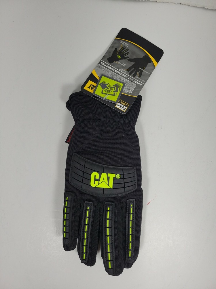 CAT Men’s Impact Rated Gloves With Touchscreen Fingertips