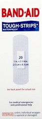 Band-Aid Brand Water Block Waterproof Tough Adhesive 20 Count (Pack of 1)