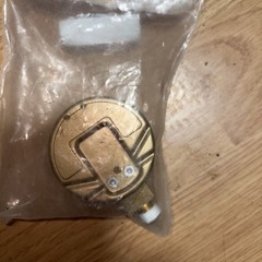 Goss 1X059 Air Pressure Gauge 0-100PSI Bottom Mount 1/8 in Conn