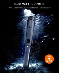 Rechargeable Metal Detector Pinpointer – 800mAh Battery, 15H Use, IP68 Waterproo