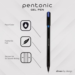 Pentonic Gel Pens, 36 Count, 36 Assorted Colors (Assorted Color,