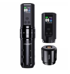 Mast Fold2 Pro Tattoo Gun, Wireless Rotary Pen Machine, 2 Batteries 2,000mAh