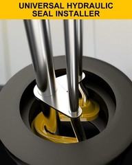 Hydraulic Seal Installation Tools, Hydraulic Cylinder Piston Repair Seal Kit, U
