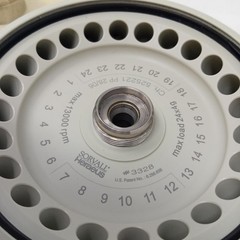 Sorvall Heraeus 3328 24-Slot 13000rpm Centrifuge Rotor w/ Lid – WORKING