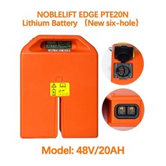 48V 20Ah LiFePO4 Lithium Battery For Noblelift EDGE PTE20N PTE45N Pallet Truck