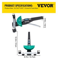 VEVOR Copper Pipe Bender HVAC Refrigeration Ratcheting Tube Bender 1/4″ to 7/8″