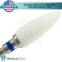 Cross Cut Standard Zirconia Bur Ø6mm 6400501 Dental Lab Fresas Low Speed